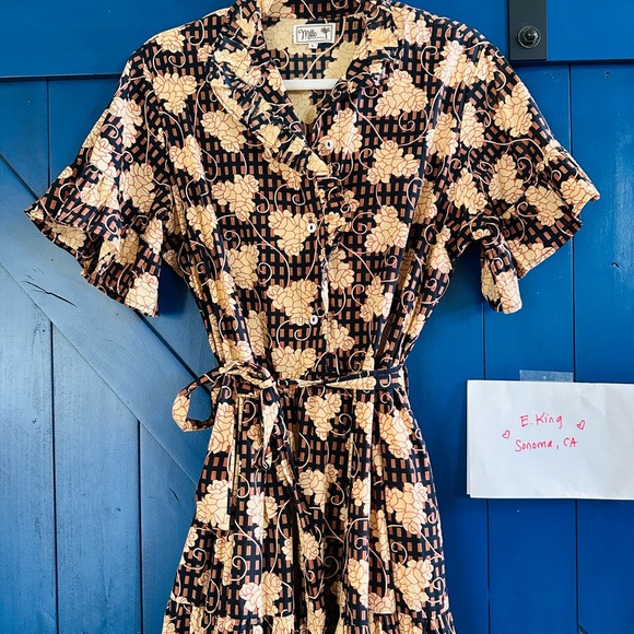 Mille “Victoria” Floral Print Maxi Dress, size L - Picture 2 of 7